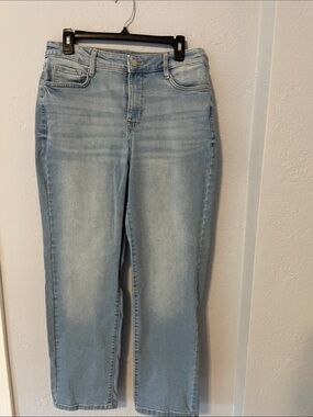 Nine West Light Blue Straight Leg Jeans